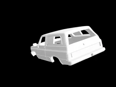Chevrolet Blazer 1979 3D print model