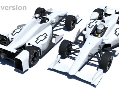 Indycar 2015 Chevrolet - Road and Oval 3D model