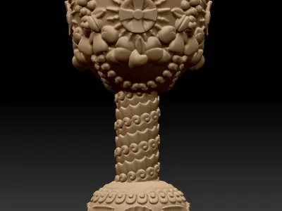 Church bowl for 3D printing 3D print model 3D print model