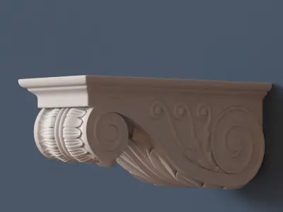 Decorative Corbel 3D model purchase