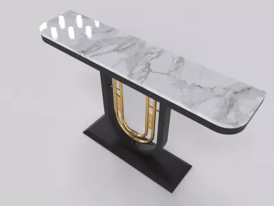 Luxury console table Free 3D model