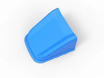 Nose for Asphalt Modified stock car Scale 1 to 25 3D print model