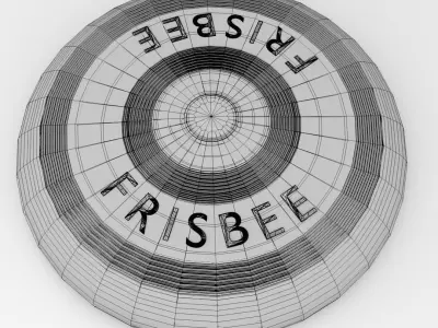 Frisbee 3D model