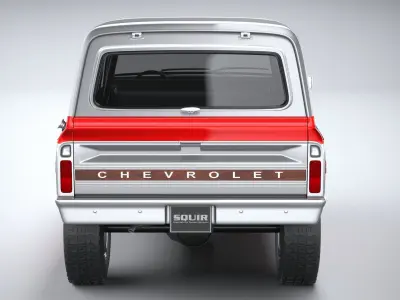 Chevrolet K5 Cheyenne Ranger CG 1972 3D model