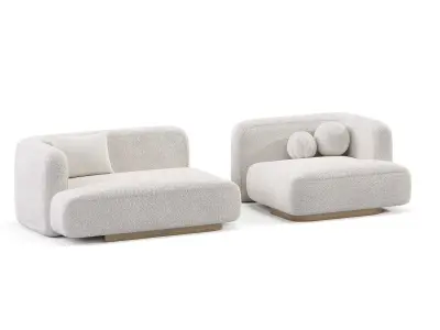 POP Sofa Program 06 3D model
