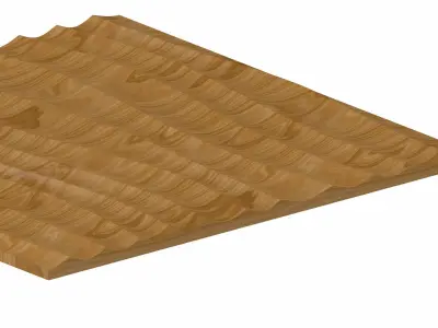 Decorative panel STL 3D model 16