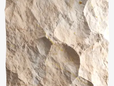 374-RockPanel sandstone rock texture 3D model