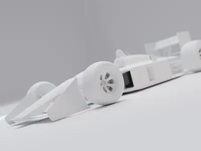 McLaren F1 MP4 - 4 1992 3D model