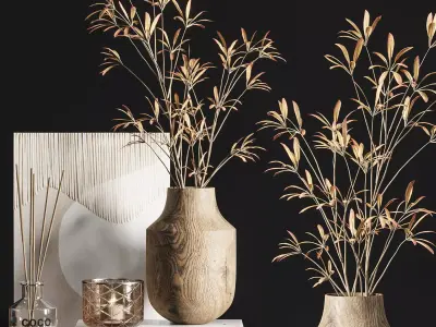 Decorative set029 3D model