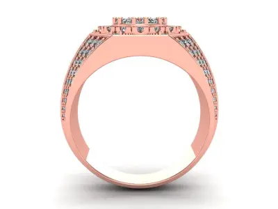 Diamond Ring - 230502 3D print model