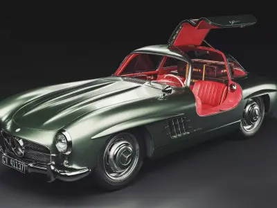 Car Mercedes SL 300 3D model