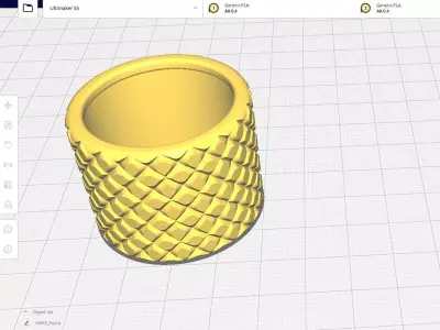 Garden Pot 14 3D print model