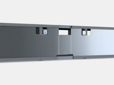 BESTA TV bench 13 3D model