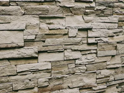 Stone wall slate 3D model