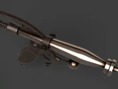 Fantasy Gun 12 3D model
