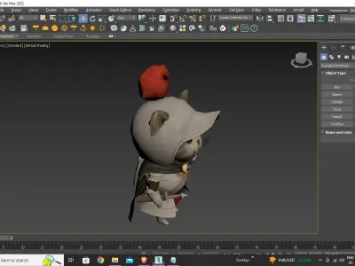 cat model 3D model purchase