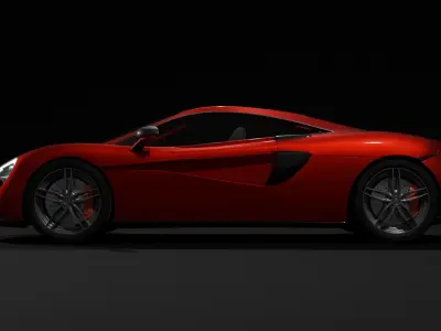 McLaren 570s  3D model