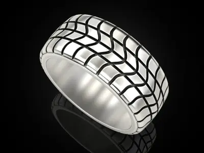 Car tires ring protector version 1 3D print model