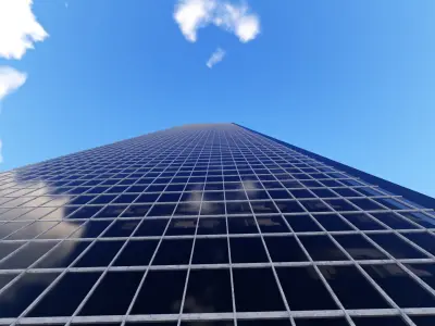 tower 3 skyscraper Low-poly 3D model