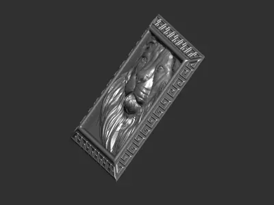 lion head 3D print model order