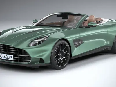 Aston Martin Vanquish Volante 2026 3D model