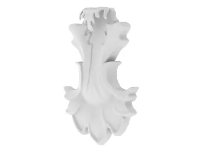 Cartouche Ornament 023 3D model