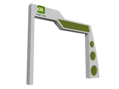 Fair Gate exhibition Event a442e 3D model