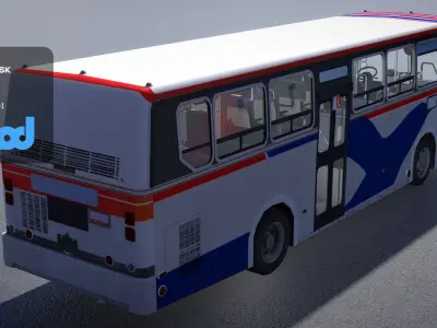 TW Bus 001 3D model