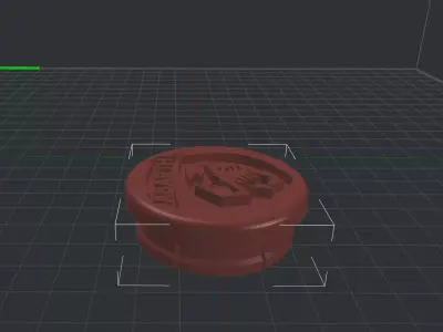 abarth wheel cups 3D print model
