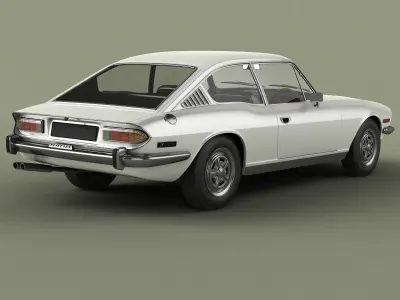 Triumph Stag Fastback prototype 3D model