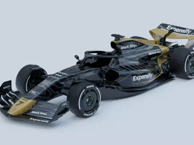 APX GP - F1 Movie Car 3D model