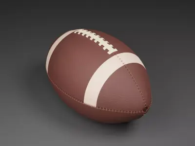 American Football Free 3D model