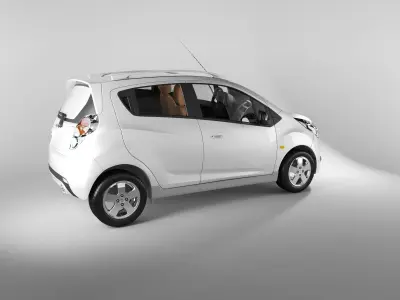 spark chevrolet - chevrolet Low-poly 3D model