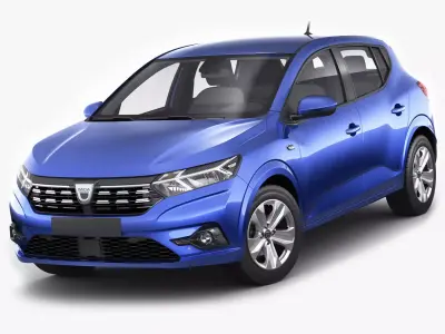 Dacia Sandero 2021 3D model