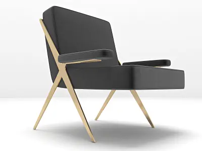 Fendi Armchair 3D model