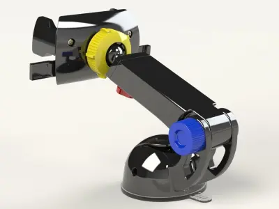 Car Mobile Phone Holder  3D print model