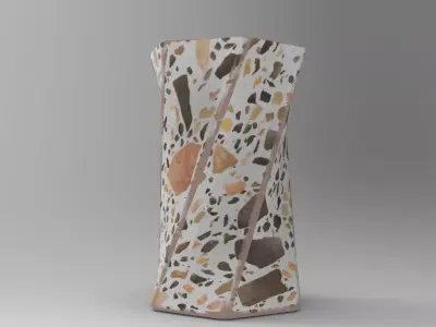 Koal Vase Low-poly 3D model