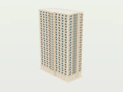 Hotel model2 3D model