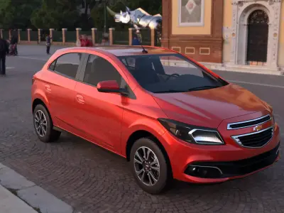 Car Chevrolet Onix Joy 3D model