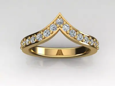 Band Ring 3D print model