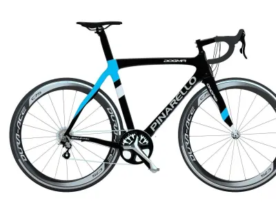 Racing Bike Pinarello dogma f8 3D model