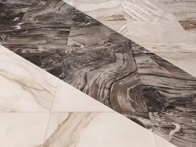 Marble Floor Set Collection 3D Model Pack