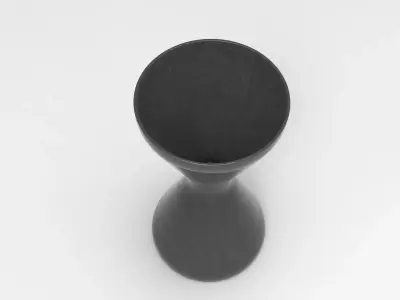 Butre Plant Pot Low-poly 3D model