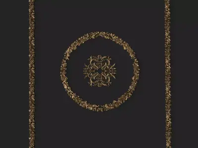 Classic decor ornament v-09 3D model 3D model