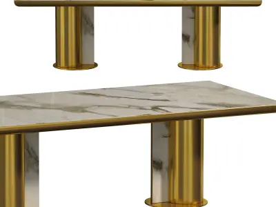 Viola Table by Elve luxury 3D model