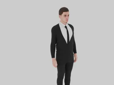 Julian Alvarez Low-poly 3D model