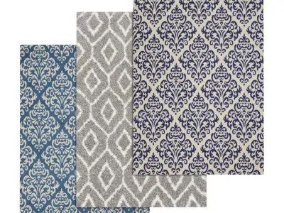 Rug Set 1172 3D model