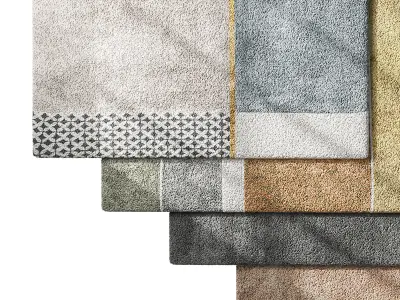 Carpet set 61 3D model