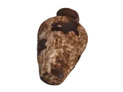Rustic Vase Pottery 2 3D model