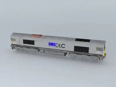 EMD -Class 66 JT42CWR  DLC Livery Free 3D model